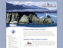 Tablet Screenshot of alaskawatersconsulting.net